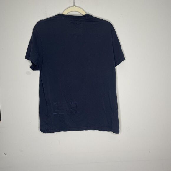 Polo Ralph Lauren Shirt Mens Small Blue P-32 Graphic Distressed Naval Military - Picture 12 of 13